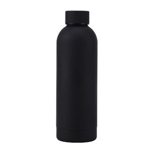 Botella de agua con logotipo personalizado de fábrica térmica de acero inoxidable 304 de FAMO, pintura mate, termos y termos para deportes al aire libre - Product Image 5