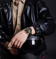NAVIFORCE 8038 Montre à bracelet en silicone pas chère pour hommes, aiguilles lumineuses, montre-bracelet à quartz pour hommes, logo personnalisé, OEM masculin