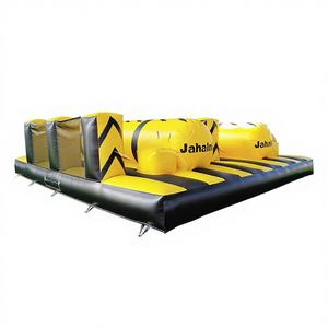 WINSUN Pista de Obstáculos Inflable de PVC de Doble Tubo para Niños con Certificación CE, Impermeable y Resistente al Fuego, para Mayores de 5 Años - Product Image 1