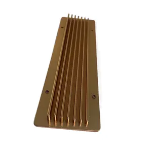 De gros contrepoids blocs ascenseur-PVD — bloc de poids en laiton doré, personnalisation de précision, fraisage de précision CNC, H59