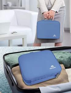 Muestra Gratuita de Bolsa Organizadora de Viaje de Doble Capa para Accesorios Electrónicos, Bolsa de Transporte para Dispositivos Digitales - Product Image 3
