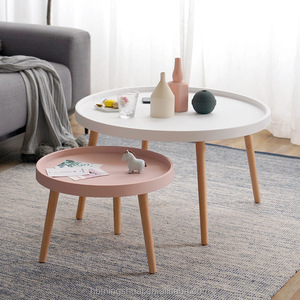 Bán buôn công nghiệp quốc gia phong cách nhà hàng bên trang trí nội thất nhà bếp nhỏ nhựa tròn trẻ em ăn bàn - Product Image 4