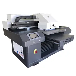 banda de reloj de filipinas Suppliers-Jucolor-impresora de inyección de tinta plana A2, máquina de impresión de vidrio con barniz de logotipo, Silicona