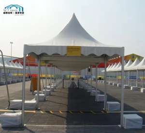 Tente pagode 10m x 10m (33 pieds x 33 pieds) <span class=keywords><strong>pour</strong></span> mariage, événement, fête, exposition, jardin, à louer, marque WT, vente chaude, taille - Product Image 6