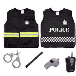 Vente chaude, jouets modernes pour enfants, outils de <span class=keywords><strong>police</strong></span>, <span class=keywords><strong>uniforme</strong></span> de policier, vêtements, costumes de carnaval fantaisie - Product Image 1