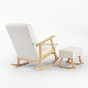 Modern Design Portable Rocking Chair for Nursery Living Room Dining Villa Use-Breastfeeding Support for New Parents Newborns - Product Image 3