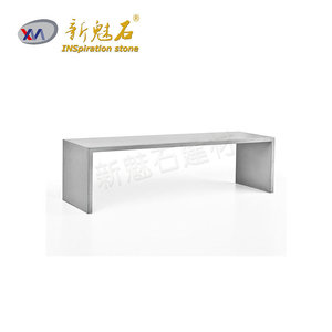 Nuevos Materiales de Construcción de Piedra, Silla de Concreto Minimalista UHPC GRC, Muebles de Hotel para Interiores y Exteriores - Product Image 4