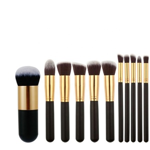 11pcs cosméticos profissionais ferramentas de pincel kabuki fundação bb creme em pó escova da composição por atacado - Product Image 1
