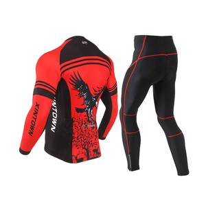 En Yeni Stil Özel Tasarım Nefes Alabilen Hafif Hızlı Kuruyan Uzun Kollu Erkek Bisiklet Forması Pro Bisiklet Yarışı Toptan Fabrika - Product Image 2