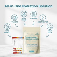 Poudre d'électrolytes et de créatine Qbioflex, 30 sachets, sans sucre, zéro calorie, mélange pour boisson hydratante, complément nutritionnel sportif