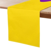 Chemin de table personnalisé en polyester motif arc-en-ciel gay, idéal pour les fêtes et la décoration intérieure