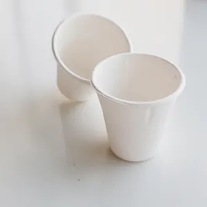 環境にやさしい素材最高品質のロゴ印刷カスタムPLA中国サプライヤー紙コーヒーカップ原紙カップ4オンス