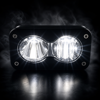 Trontech LED Baja Light Bar untuk Talaria XXX 3X Dual Color Amber White Plug and Play Off Road Light Pod Kit dengan Bracket
