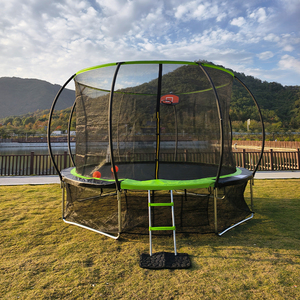 <span class=keywords><strong>Trampoline</strong></span> d'extérieur Zoshine de 6 à 16 pieds avec filet de <span class=keywords><strong>protection</strong></span> - Résistant aux intempéries et durable <span class=keywords><strong>pour</strong></span> adultes et enfants - Product Image 5