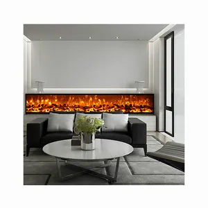Support customization 800/1000mm Fake Flame 3 Colors Top Light Decor Electric Fireplace
