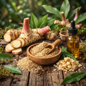 Galangal <b>Essential</b> <b>Oil</b>, a natural herb known for its warm aroma, is perfect for relaxation and holistic wellness rituals. - Product Image 5