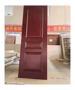 Подгонянная Высококачественная деревянная Звуконепроницаемая дверь спальни входная дверь дома