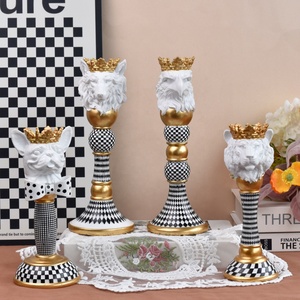 Artesanía Nórdica Abstracta de Animales, Decoraciones Modernas Minimalistas de Resina para el Hogar, Sala de Estar, Vinoteca, <span class=keywords><strong>Comedor</strong></span> - Product Image 1