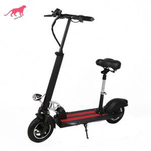 Monopattino Elettrico Pieghevole Leon 10 Pollici <span class=keywords><strong>Zero</strong></span> 8 36V 500W Veicolo Elettronico a Due Ruote Economico per Donna - Product Image 5