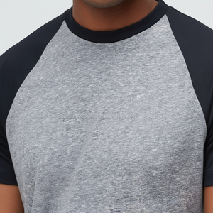 เสื้อยืดทีเชิ๊ตสีขาวล้วน,เสื้อทีเชิ๊ตผ้าฝ้ายสีล้วนเทปเปล่าสั่งทำ - Product Image 1