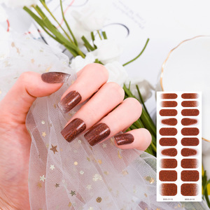RTS Pedido Mixto al por Mayor, Nueva Llegada, Envolturas de Uñas de Gel UV Semicurado 2D, 20 Hojas, Adhesivos de Gel para Uñas, Venta al por Mayor, Arte DIY - Product Image 6