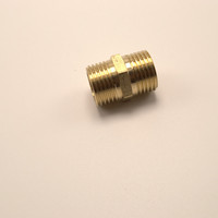 Raccords en laiton forgé de haute qualité avec filetages NPT/BSPT/BSPP, taille personnalisable, diamètre égal pour la plomberie de salle de bain