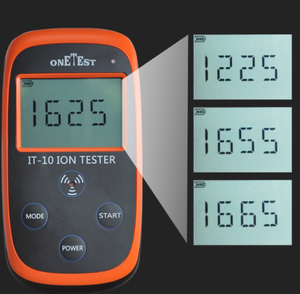 Testeur de poudre d'ions négatifs solides IT-10, testeur portable de pierre, plage de 0 à 99990 pièces/cm, précision <15%, tests IP55 - Product Image 6