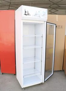 Congelador vertical de exhibición con puerta de vidrio de 300L <span class=keywords><strong>para</strong></span> bebidas, enfriador de <span class=keywords><strong>cerveza</strong></span>, <span class=keywords><strong>nevera</strong></span> de exhibición <span class=keywords><strong>para</strong></span> hoteles, hogares y tiendas - Product Image 5