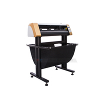 Traceur de découpe de vinyle d'autocollant de servomoteur de contour automatique facile à utiliser avec le logiciel Signmaster