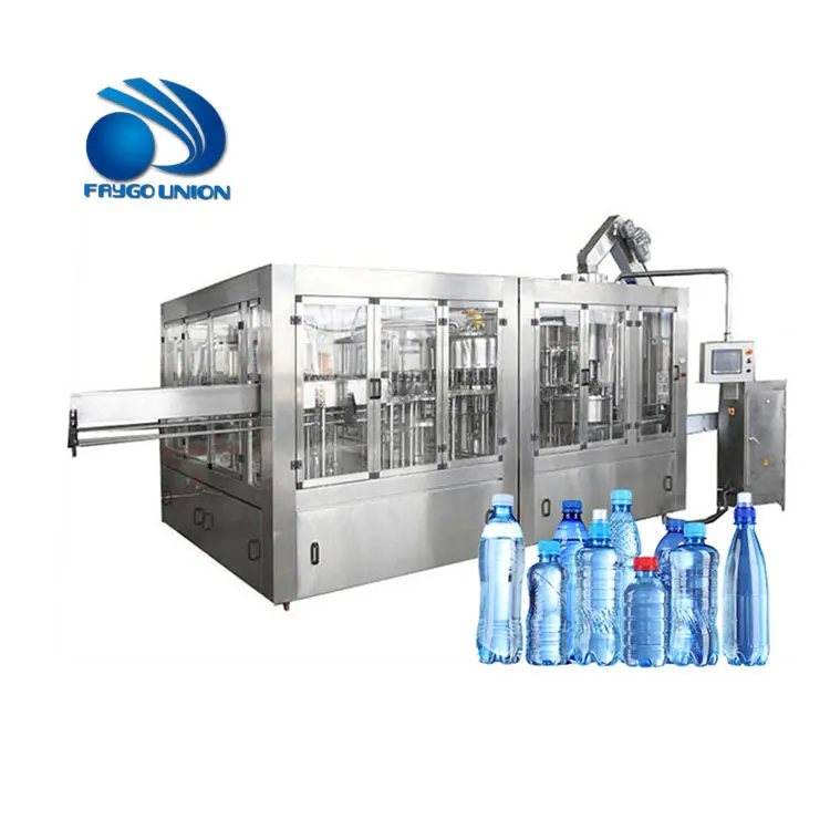 Harga pabrik Suzhou Yuda mesin pengisi air minum Mineral tanaman air botol 7