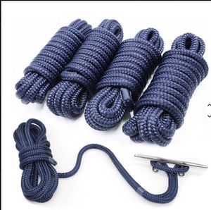Autres fournitures marines, corde de quai à double tressage haute résistance pour bateau - Product Image 3