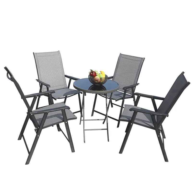 Popular Outdoor Furniture Modern Patio Garden Set With Patio Table and Chair