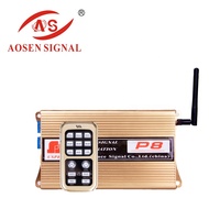 Otomatik elektronik alarm sistemleri 12 volt 600 watt siren sireni amplifikatör ile