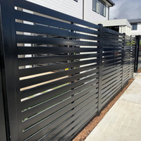 Système de clôture de sécurité en aluminium robuste avec service d'inspection de qualité de précision et solutions d'emballage pour l'exportation