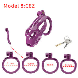 Alat Pengunci Keperawanan ABS Baru 2023 Anti Kelewatan, Perangkat Keperawanan Kepala Anjing Cobra, Kunci CB dengan Cincin Penis, Sangkar Penis Pria, Mainan Seks Pria 18+ - Product Image 3