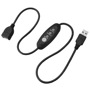 Bộ Điều Nhiệt OEM USB 5V-12V Bộ Điều Nhiệt Máy Sưởi Bộ Điều Nhiệt 3 Tốc Độ Điều Chỉnh 24W 600Mm - Product Image 2