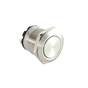 19mm/22mm 20A Economical type IP40/IP67 Waterproof Metal Push Button Switch LED Light Power Switch 3-6V 12-24 V Red/Blue/GREEN