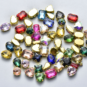 Strass a Forma di Artiglio Verde Chiaro Cuciti a Mano, Vetro Piatto per <span class=keywords><strong>Abiti</strong></span> <span class=keywords><strong>da</strong></span> Sposa, Cappelli, Nail Art, <span class=keywords><strong>Abiti</strong></span> <span class=keywords><strong>da</strong></span> <span class=keywords><strong>Sera</strong></span>, <span class=keywords><strong>Accessori</strong></span> per Gioielli Fai-<span class=keywords><strong>da</strong></span>-Te - Product Image 4