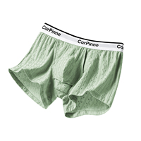 Boxers en coton personnalisés pour hommes, 95% coton, 5% élasthanne, poche séparée, sous-vêtements confortables, marque privée, usine OEM