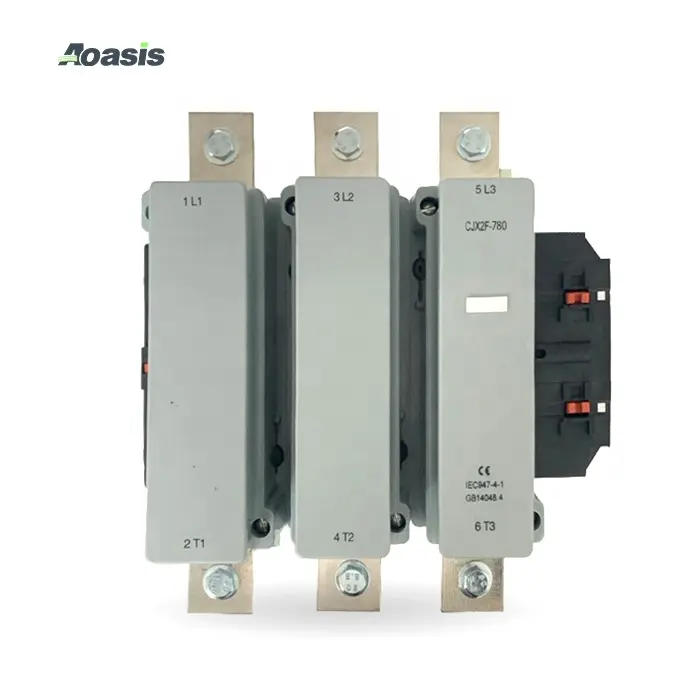 CJX2-F780電気AC220Vコイル接触器3相1600A Ith AC1 780A AC3リモート接続と回路の遮断に使用