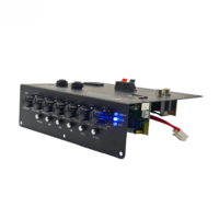 Amplificateur 40W avec entrée microphone et haut-parleur, carte d'amplification audio numérique professionnelle