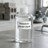 Silicate de sodium transparent pénétrant pour l'eau, CAS 1344-09-8, pour durcisseur de béton