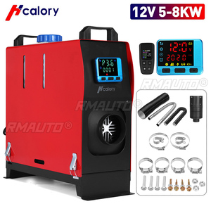Calentador de Aire Diésel para Coche Hcalory Todo en Uno 5-8KW 12V 2KW + Nuevo Control Remoto LCD para Coche, Camión, Autobús, Garaje - Product Image 1