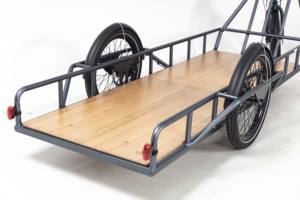 Bicicleta con Horquilla Integrada de Acero al Carbono de 20 Pulgadas con Frenos de Disco Hidráulicos, Remolque <span class=keywords><strong>para</strong></span> Bicicleta, Carrito de Transporte <span class=keywords><strong>para</strong></span> Bicicleta - Product Image 6