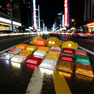 Pekin ROADSAFE Amber kırmızı kedi göz Roadsafe yol güvenliği ABS yol butonu/yükseltilmiş kaldırım işaretleyici - Product Image 2