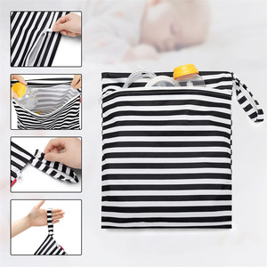 Wet Bag for Breast Pump Parts Storage with Waterproof Mat Portable Bag for Breast Pump Parts Premium Quality Wet Dry Bag - Product Image 4