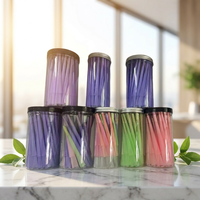 Lot de 1000 cônes pré-roulés personnalisables faits à la main, simples, 70mm/84mm/98mm/109mm, en papier coloré en pâte de bois pour loisirs créatifs DIY