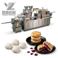 Lekkere verse bloemen multifunctionele elektrische gebakmachine automatische commerciële bakkerij deegbalvormer melk fruit noten