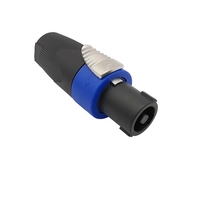 Connecteur de câble à verrouillage par torsion pour haut-parleur 4 pôles pour NEUTRIK Type NL4FC Speakon Connecteur mâle 4 pôles pour haut-parleur audio