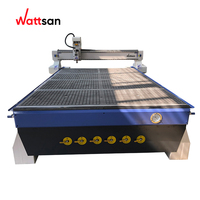 Wattsan M1 2040 3kw 4.5kw 6kw 1325 2030 2040 Fresadora CNC de madera con mesa de vacío